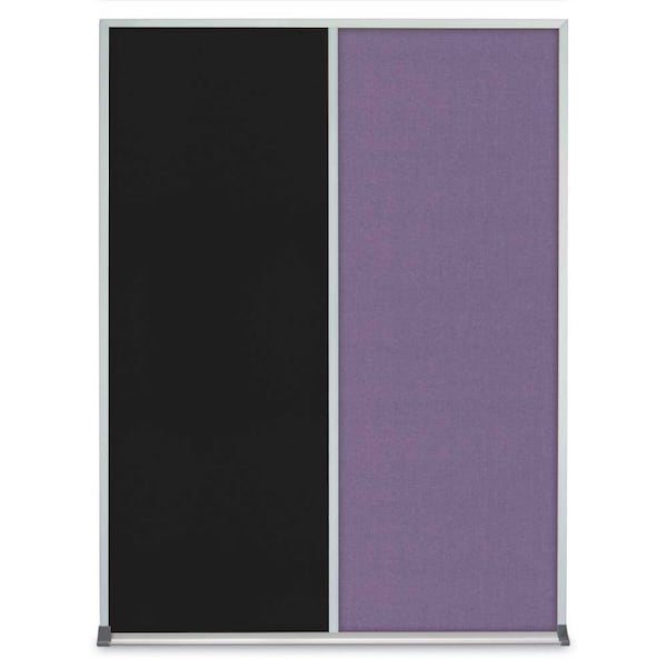 Single Door Radius Corkboard, 36"X36", B